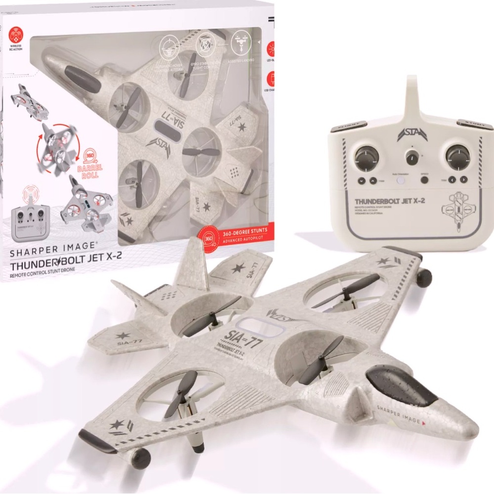 Sharper Image Drone Thunderbolt jetx2